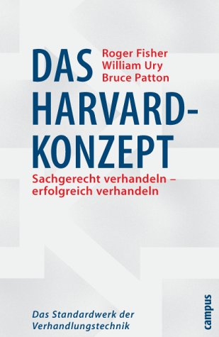 Stock image for Das Harvard-Konzept. Das Standardwerk der Verhandlungstechnik. Amazon.de Sonderausgabe. for sale by medimops