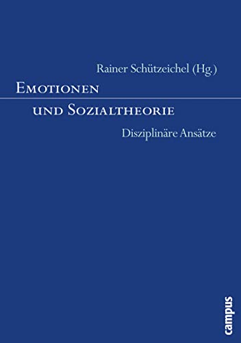 Emotionen und Sozialtheorie - Schützeichel, Rainer|Bolle, Friedel|Döring, Sabine A.|Esser, Hartmut|Flamm, Helena|Kessel, Martina|Mees, Ulrich|Neckel, Sighard|Pettenkofer, Andreas|Rössel, Jörg