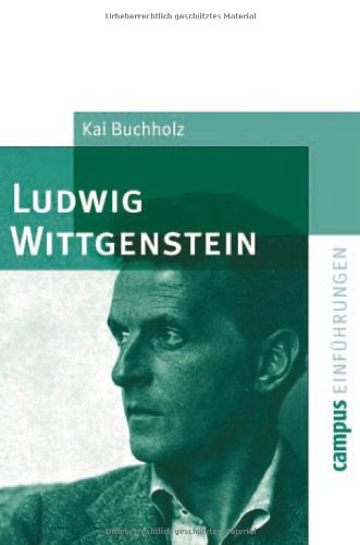 Beispielbild fr Ludwig Wittgenstein Campus Einfhrungen zum Verkauf von medimops