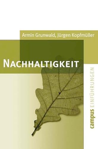 Nachhaltigkeit. - Grunwald, Armin