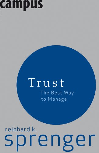 9783593385419: Trust: The Best Way To Manage