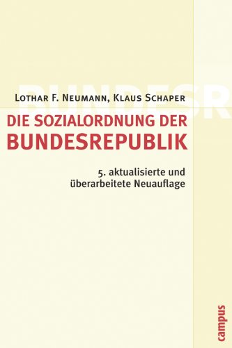 Beispielbild fr Die Sozialordnung der Bundesrepublik Deutschland zum Verkauf von medimops