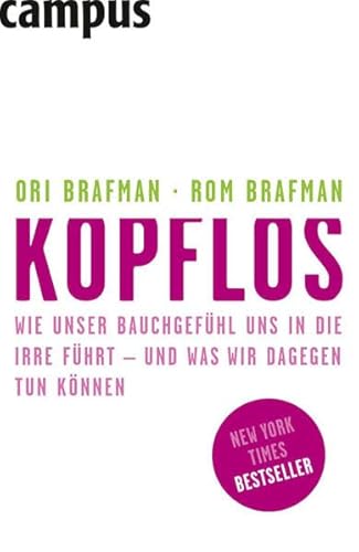 Imagen de archivo de Kopflos: Wie unser Bauchgefhl uns in die Irre fhrt - und was wir dagegen tun knnen a la venta por Goodbooks-Wien