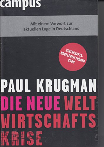 Beispielbild fr Die neue Weltwirtschaftskrise zum Verkauf von Norbert Kretschmann