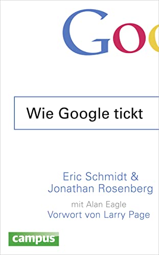 Imagen de archivo de Wie Google tickt - How Google Works a la venta por medimops