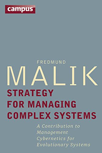 9783593505398: Strategy for Managing Complex Systems: A Contribution to Management Cybernetics for Evolutionary Systems