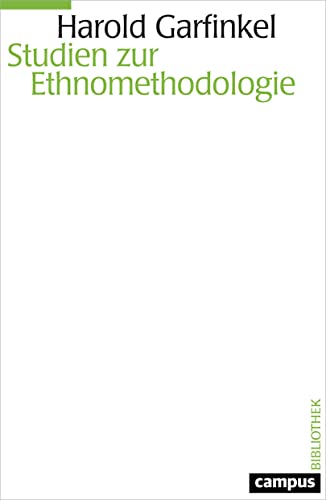 Stock image for Studien zur Ethnomethodologie for sale by Blackwell's