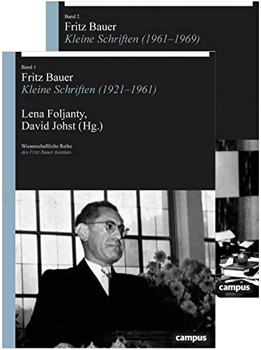 9783593508597: Fritz Bauer (1921-1961 Band 1, 1962-1969 Band 2): Kleine Schriften: 32