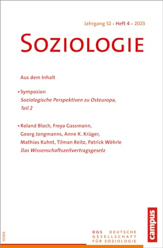 Imagen de archivo de Soziologie 04/2023: Forum der Deutschen Gesellschaft fr Soziologie a la venta por medimops