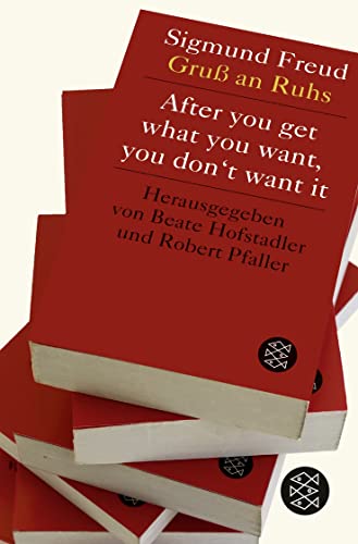 After you get what you want, you don't want it: Wunscherfüllung, Begehren und Genießen - Robert und Beate Hofstadler Pfaller