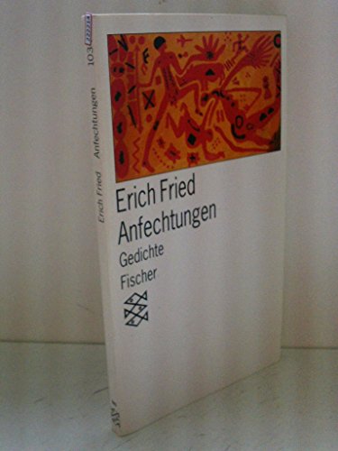 9783596103430: Anfechtungen. Gedichte