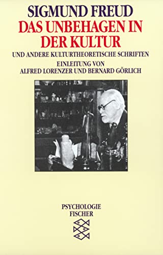 Das Unbehagen in der Kultur und andere kulturtheoretische Schriften. Einleitung von Alfred Lorenzer und Bernard Görlich. Mit einer editorisch-bibliographischen Notiz. Mit einer Bibliographie: Sigmund Freud, Werke im Taschenbuch. - (=Fischer 10453 : Psychologie). - Freud, Sigmund