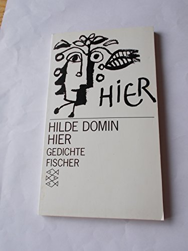 Stock image for HIER Gedichte for sale by German Book Center N.A. Inc.