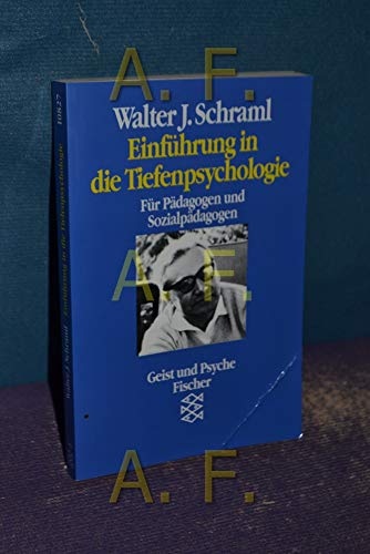 Imagen de archivo de Einfhrung in die Tiefenpsychologie: Fr Pdagogen und Sozialpdagogen a la venta por Versandantiquariat Felix Mcke