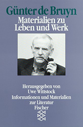 GÃ¼nter de Bruyn. (9783596109609) by Bruyn, GÃ¼nter De; Wittstock, Uwe.