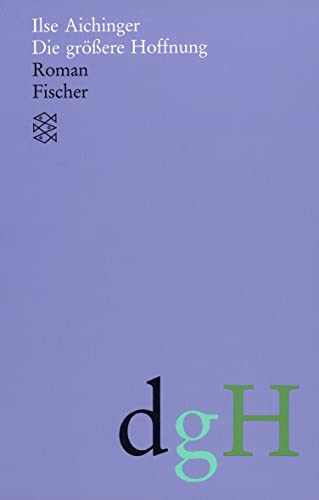 Beispielbild für Gesammelte Werke: Die größere Hoffnung: Roman: (Werke in acht Bänden): BD 1 zum Verkauf von medimops