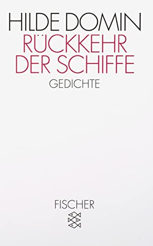 Rückkehr der Schiffe. Gedichte. - (=Fischer Taschenbuch, Band 12208).