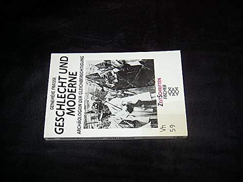 Beispielbild fr Geschlecht und Moderne. Archologien der Gleichberechtigung. zum Verkauf von medimops