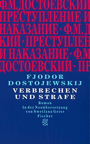 9783596129973: Verbrechen und Strafe: Roman