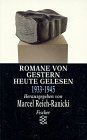 Beispielbild fr Romane von gestern - heute gelesen: 1933-1945 zum Verkauf von Project HOME Books