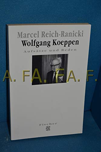 Beispielbild fr Wolfgang Koeppen. Aufstze und Reden. zum Verkauf von medimops