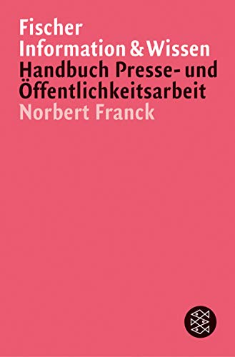 Imagen de archivo de Handbuch Presse- und ffentlichkeitsarbeit a la venta por medimops
