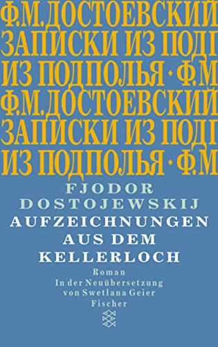 9783596161744: Aufzeichnungen aus dem Kellerloch