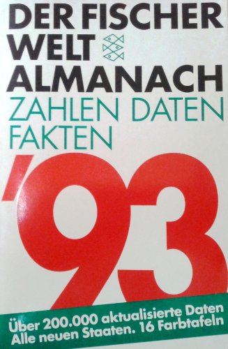 Stock image for Der Fischer Weltalmanach `93 for sale by 3 Mile Island
