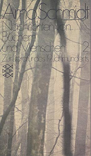 9783596212170: Nachrichten von Bchern und Menschen, II. Zur Literatur des 19. Jahrhunderts.