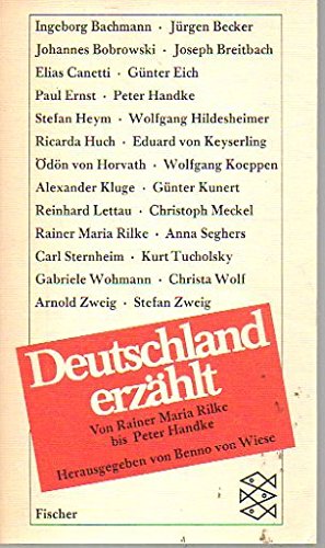 9783596216604: Deutschland erzhlt. Von Rainer Maria Rilke bis Peter Handke