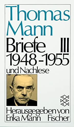 9783596221387: Briefe III: 1948 - 1955 und Nachlese