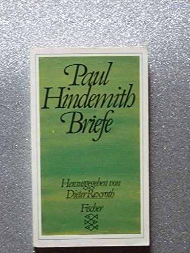 Beispielbild fr Hindemith Briefe. zum Verkauf von medimops