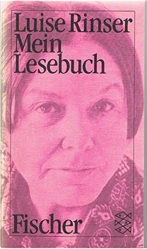 Beispielbild fr Mein Lesebuch. Luise Rinser / Fischer-Taschenbcher ; 2207 zum Verkauf von Versandantiquariat Schfer