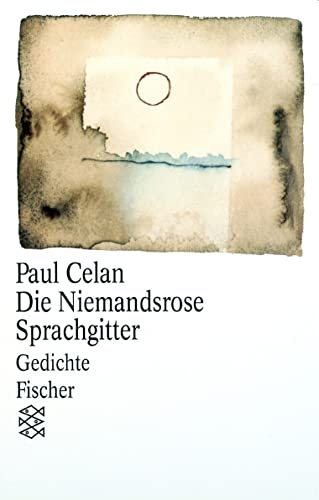 9783596222230: Die Niemandsrose / Sprachgitter.