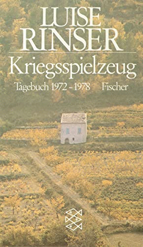 Beispielbild fr Kriegsspielzeug : Tagebuch 1972 bis 1978 zum Verkauf von Better World Books: West