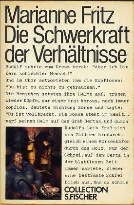 9783596223046: Die Schwerkraft der Verhältnisse (Collection S. Fischer ; Bd. 4) (German Edition)
