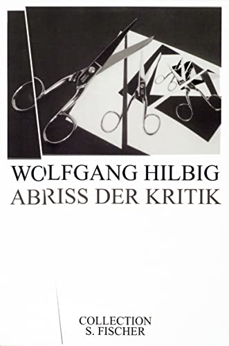 Beispielbild fr Abriss der Kritik: Frankfurter Poetikvorlesungen zum Verkauf von medimops