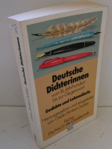 9783596237012: Deutsche Dichterinnen vom 16. Jahrhundert bis zur Gegenwart. Gedichte und Lebensläufe