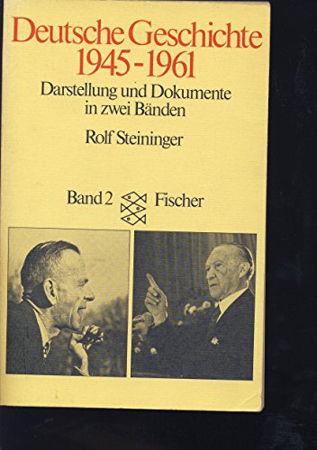 Beispielbild fr Deutsche Geschichte 1945-1961: Darstellung und Dokumente zum Verkauf von Versandantiquariat Felix Mcke