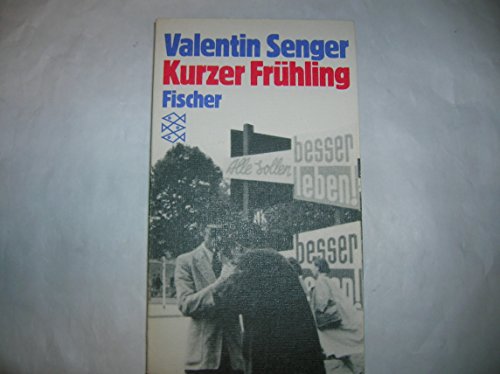 9783596250516: Kurzer Frhling. Roman