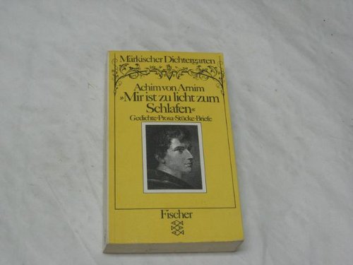 Beispielbild fr Mir ist zu licht zum Schlafen. Gedichte, Prosa, Stcke, Briefe. zum Verkauf von medimops