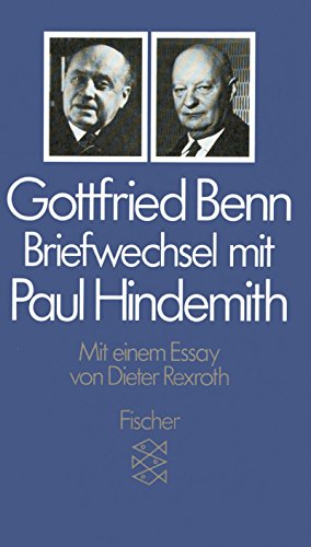 9783596254668: Briefwechsel mit Paul Hindemith