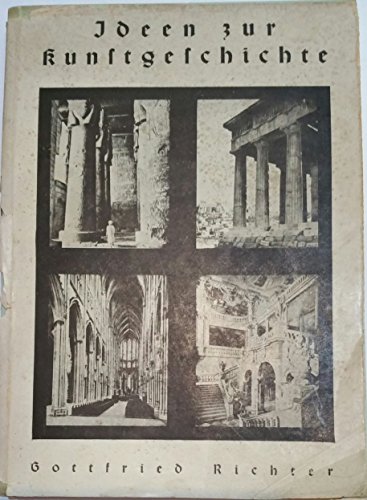 Imagen de archivo de Ideen zur Kunstgeschichte. a la venta por medimops