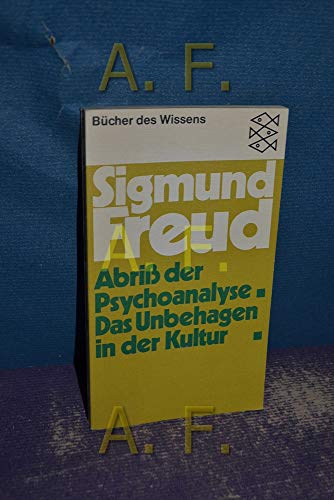 Stock image for Abri� der Psychoanalyse / Das Unbehagen in der Kultur for sale by Magers and Quinn Booksellers