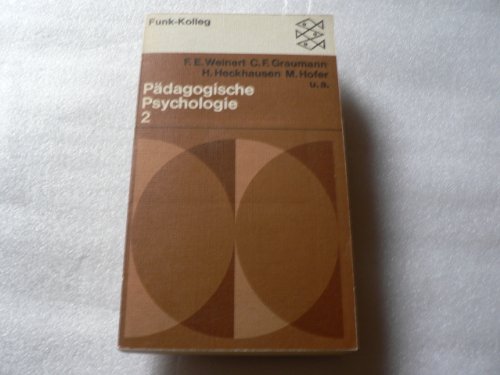 Imagen de archivo de Funk-Kolleg/Pdagogische Psychologie 2 a la venta por Antiquariat Armebooks