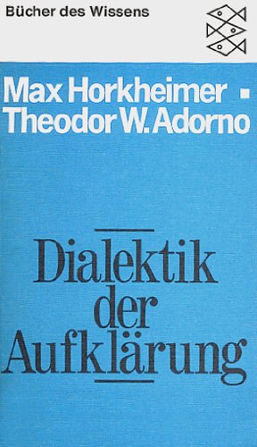 Imagen de archivo de Dialektik der Aufklrung. Philosophische Fragmente a la venta por medimops
