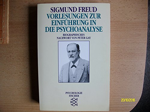 Beispielbild fr Vorlesungen zur Einfhrung in die Psychoanalyse zum Verkauf von Versandantiquariat Felix Mcke