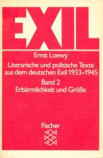 Stock image for Exil. Literarische und politische Texte aus dem deutschen Exil 1933-1945. for sale by Antiquariat Matthias Drummer