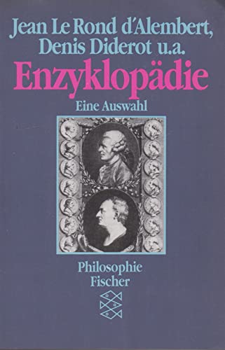 Enzyklopädie, Jean Le Rond d'Alembert, Denis Diderot u.a. - Berger, Günter (Hrsg.)