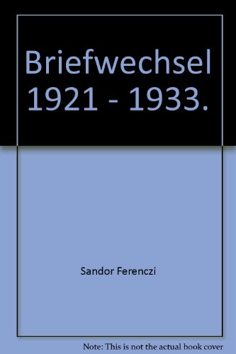 Imagen de archivo de Briefwechsel 1921 - 1933. a la venta por medimops